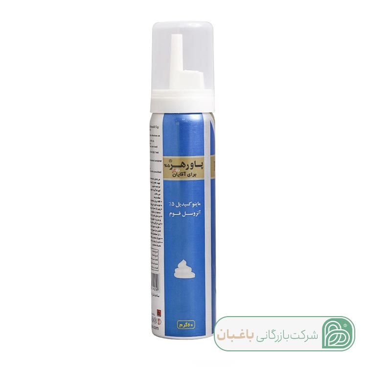 فوم پاور هر دلتا مخصوص آقایان حاوی ماینوکسیدیل 5% حجم 60 گرم
