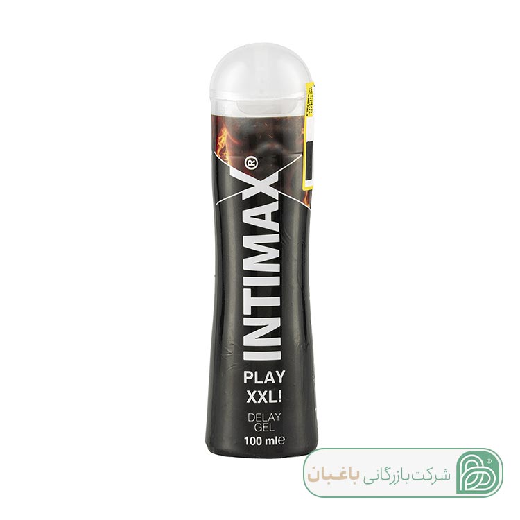 ژل مشکی تأخیری و حجم دهنده آقایان اینتیمکس حجم 100ml