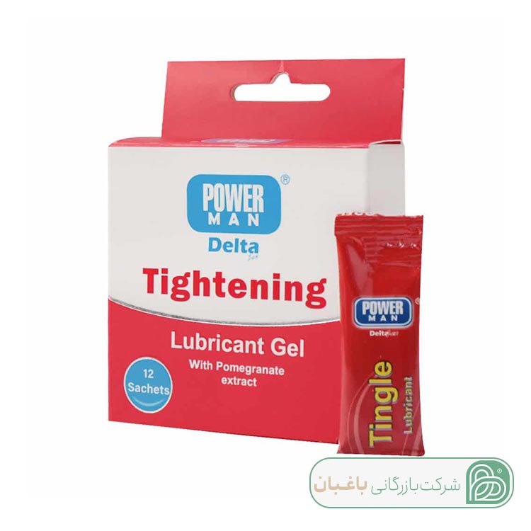 ساشه ژل جمع کننده پاورمن دلتازکس مدل Tightening بسته 12 عددی