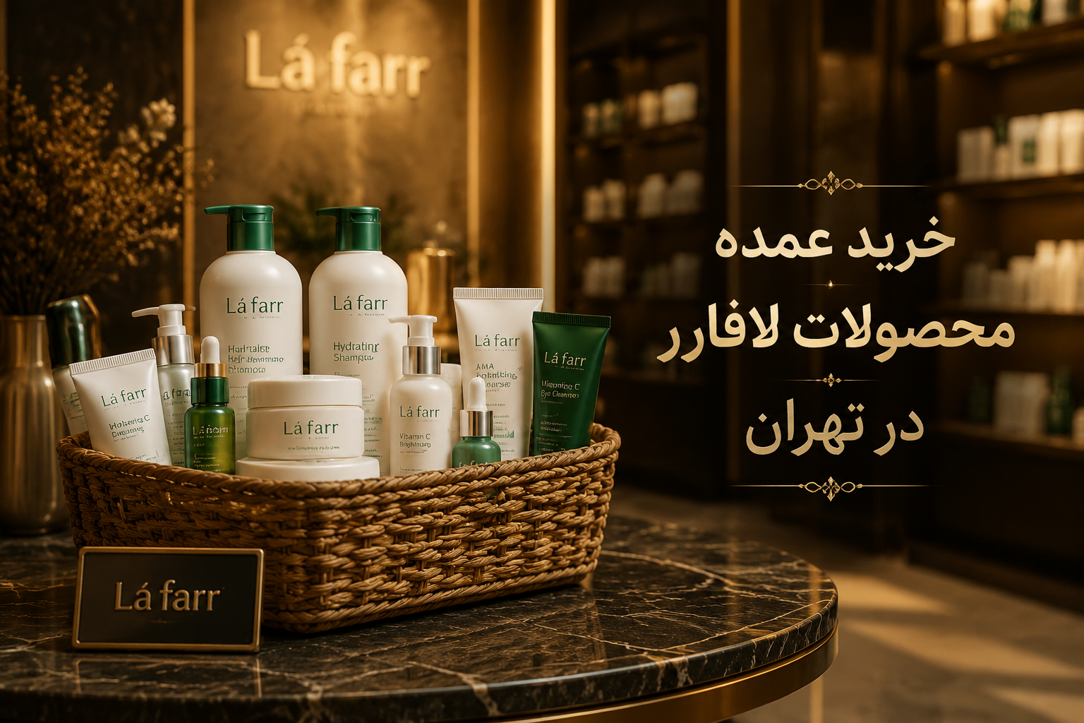 خرید عمده محصولات لافارر در تهران