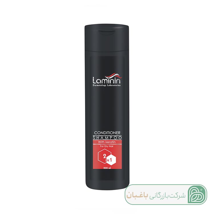 شامپو نرم کننده و کراتینه مو لامینین حجم 200ml
